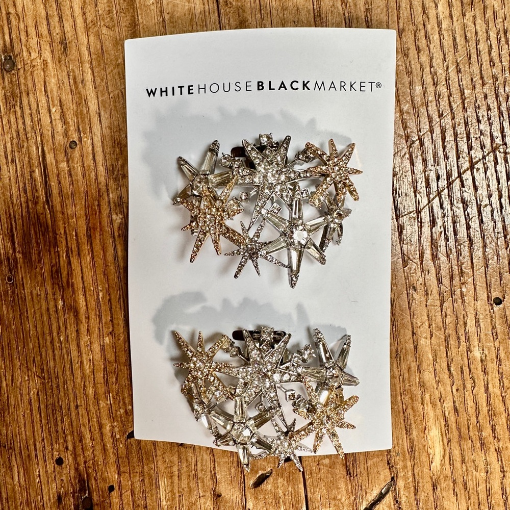 Rhinestone Shoe Clips